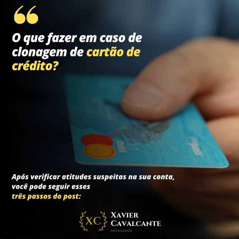 O que fazer em caso de clonagem de cartão de crédito